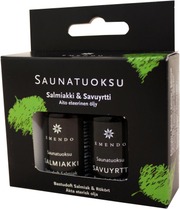 Emendo 2X10ml Saunatuoksut Salmiakki Ja Savuyrtti (6417892021107)