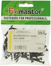Fix Master Ek-Kipsilevyruuvi Tiuhakierre 3,8X28 80Kpl (6417926298482)