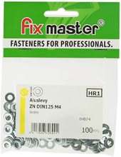 Fix Master Aluslevy M4 Sinkitty 100Kpl (6417926326901)