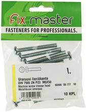 Fix Master Uraruuvi Kupukanta Pz3 M6x50 Sinkitty (6417926520699)