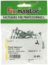 Fix Master Flygel Poraruuvi Ph2 4,2X32 Sinkitty 20Kpl (6417926521559)
