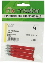 Fix Master Tox Yleistulppa 6X70 4Kpl (6417926521658)