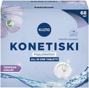 Kiilto Hajusteeton All In 1 Konetiskitabletti 68Kpl (6417964579048)