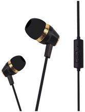 Wave Earbuds Nappikuulokkeet, Musta (6418312136593)