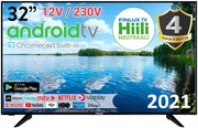 Finlux 32-Faf-9160-12 32" Android Smart Led Televisio 230V Ja 12V Käyttöjännitteille