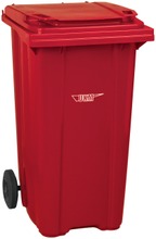 Jäteastia  Helesi  240 L Punainen (6418378710300)