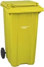 Jäteastia  Helesi  240 L Keltainen (6418378710317)