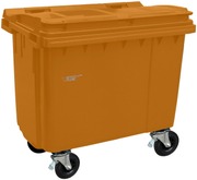 Jäteastia  Helesi  660 L Oranssi (6418378710591)