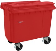 Jäteastia  Helesi  660 L Punainen (6418378710607)