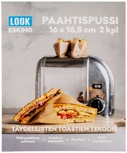 Look Paahtispussi 16X16,5cm 2Kpl (6418400080159)