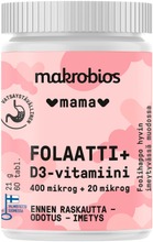 Makrobios Foolihappo +D3 60 Tablettia 21G (6418646127076)
