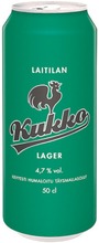 Laitilan Kukko Lager 4,7% 0,5L Olut (6418654001245)