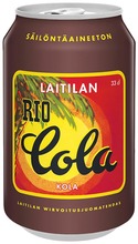 Laitilan Rio Cola 0,33L Kolanmakuinen Limonaadi (6418654001412)