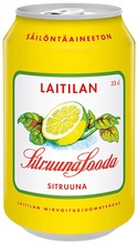 Laitilan Sitruunasooda 0,33L Sitruunanmakuinen Limonaadi (6418654002075)