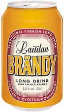 Laitilan Brändy 5,5% 0,33L Long Drink With French Brandy (6418654003379)