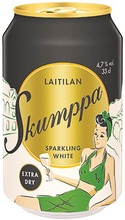 Laitilan Skumppa Sparkling White Extra Dry 4,7% 0,33L Siideri (6418654004635)