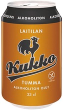 Laitilan Kukko Tumma Alkoholiton 0,33L Olut (6418654005557)