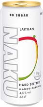 Laitilan Naku Hard Seltzer Mango-Passion 4,5% 0,33L Long Drink (6418654005632)