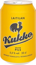 Laitilan Kukko Vahva Pils 5,5% 0,33L Olut (6418654011879)