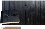 Maler Spa Sts-3 Piilonaula Ympäripontattu Tk Kuusi Rustik 14X120x2100 Spa Harjattu Hiili 8756025-2100 Maler (6418689120119)