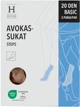 House Naisten Avokassukat 20Den 3-Pack (6418744195793)