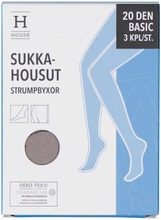 House Sukkahousut Basic 20 Den 3-Pack (6418744196035)