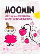 Moomin 2Dl Vadelma-Mansikkajuoma (6418785003972)