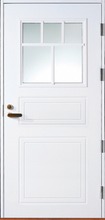 Halltex Ovet Aleksi Valkoinen Lasilla 10X21 Oikea (6418986585109)