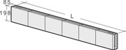Kahi Väliseinäpalkki Vhr4 1200X85x198 Mm (6419139600083)