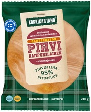 Pihvihampurilainen Gluteeniton 195G (6419744006393)