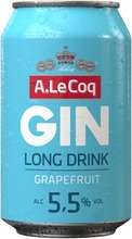 A. Le Coq Gin&Grapefruit Long Drink 5,5% 0,33 L Tlk (6419800081395)