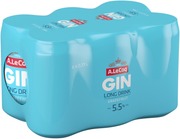 6 X A. Le Coq Gin&Grapefruit Long Drink 5,5% 0,33 L Tlk (6419800081418)