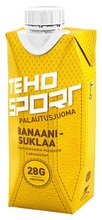 Teho Sport Palautusjuoma Banaani-Suklaa 0,33 L