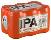 6 X Olvi Ipa 4,7% Olut 0,33 L Tlk Kutiste (6419806023108)