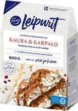 Fazer Leipurit Kaura-Karpalo Leipäjauhosekoitus 600 G (6419811105608)