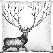 Vallila Tyynynpäällinen Infinite Deer 43X43 Cm Black (6419835199683)