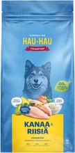 Hau-Hau Champion Kanaa Ja Riisiä Täysravinto Aikuisille Koirille 15 Kg (6420140700174)