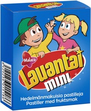 Malaco Lauantai Mini Pastilleja 20G (6420256015186)