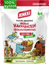 Jenkki Herra Hakkarainen Mansikka & Päärynä Täysksylitolipastilli 150G