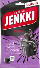 Jenkki Enjoy Sweet Liquorice Ksylitolipurukumi 70G