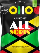 Malaco Allsorts Aakkoset Makeissekoitus 250G (6420256016183)