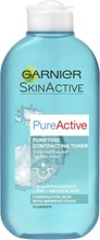 Garnier Skin Active Pure Active Syväpuhdistava Kasvovesi 200Ml (6420610187696)