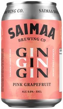 Saimaa Long Drink Pink Grapefruit 5,0% (6420613934129)