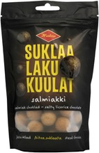 Halva Suklaalakukuulat Salmiakki 140 G (6420900007970)