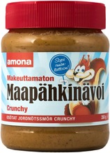 Amona Maapähkinävoi Crunchy 350G (6423400007105)