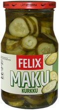 Felix Maku Viipaloituja Kurkkuja Mausteliemessä 840/480G (6424908461352)