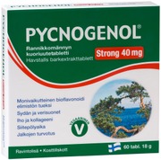 Pycnogenol Strong 40 Mg Rannikkomännyn Kuoriuutetabletti 60 Tabl