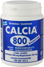 Calcia 800 Magnesium Kalkki-Magnesiumtabletti 180 Tabl