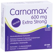 Carnomax 600 Mg Extra Strong Karnosiinitabletti 60 Tabl (6428300003486)