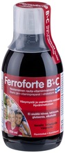 Ferroforte B + C Nestemäinen Rauta-Vitamiinivalmiste 250 Ml (6428300004780)